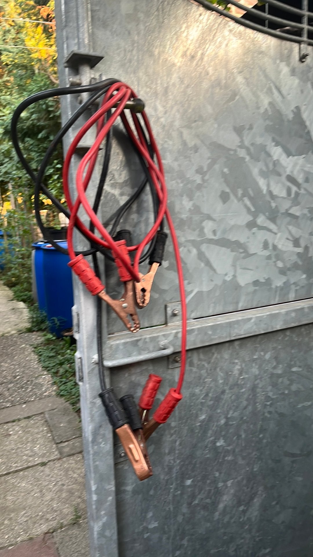 Startkabels, Ophalen, Gebruikt