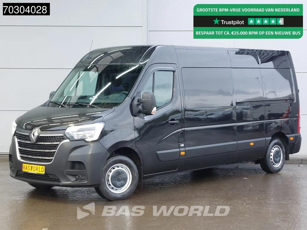 Renault Master 180PK Dubbel Cabine L3H2 LED Trekhaak Navi Ai, Achat, Euro 6, Entreprise, 7 places