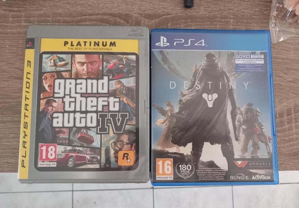 PS3 GTA 4 en PS4 Destiny, Games en Spelcomputers, Ophalen, Online