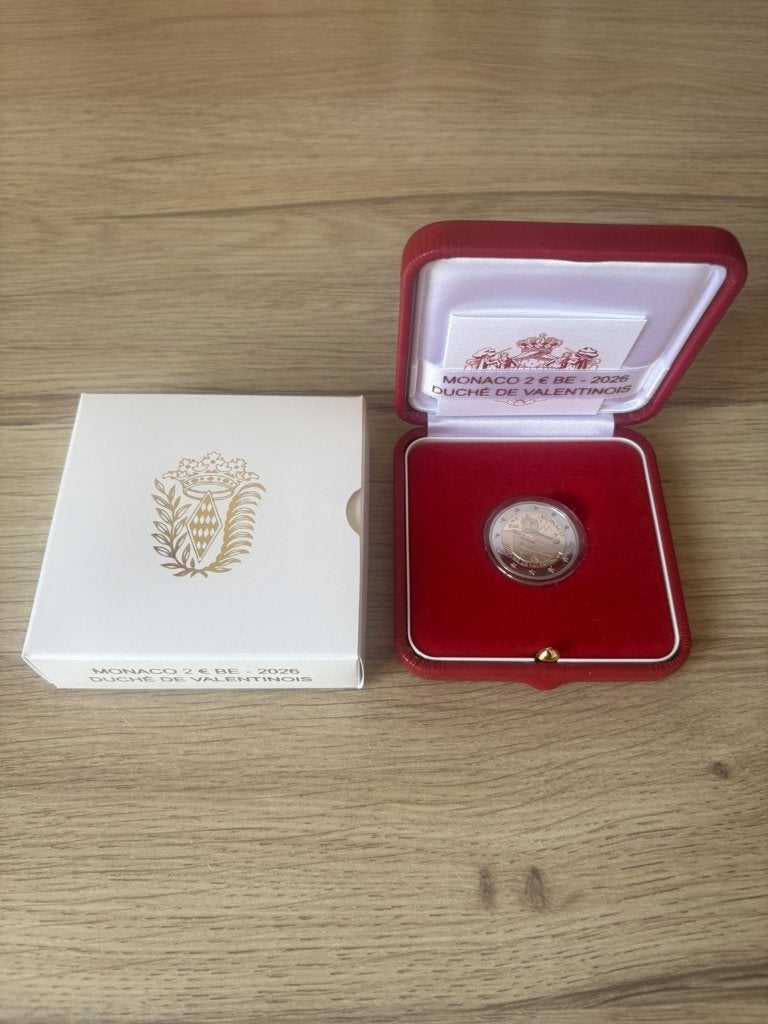 2 euro Monaco 2026 - Duche de Valentinois - NIEUW, Postzegels en Munten, Ophalen of Verzenden, Monaco, 2 euro, Setje