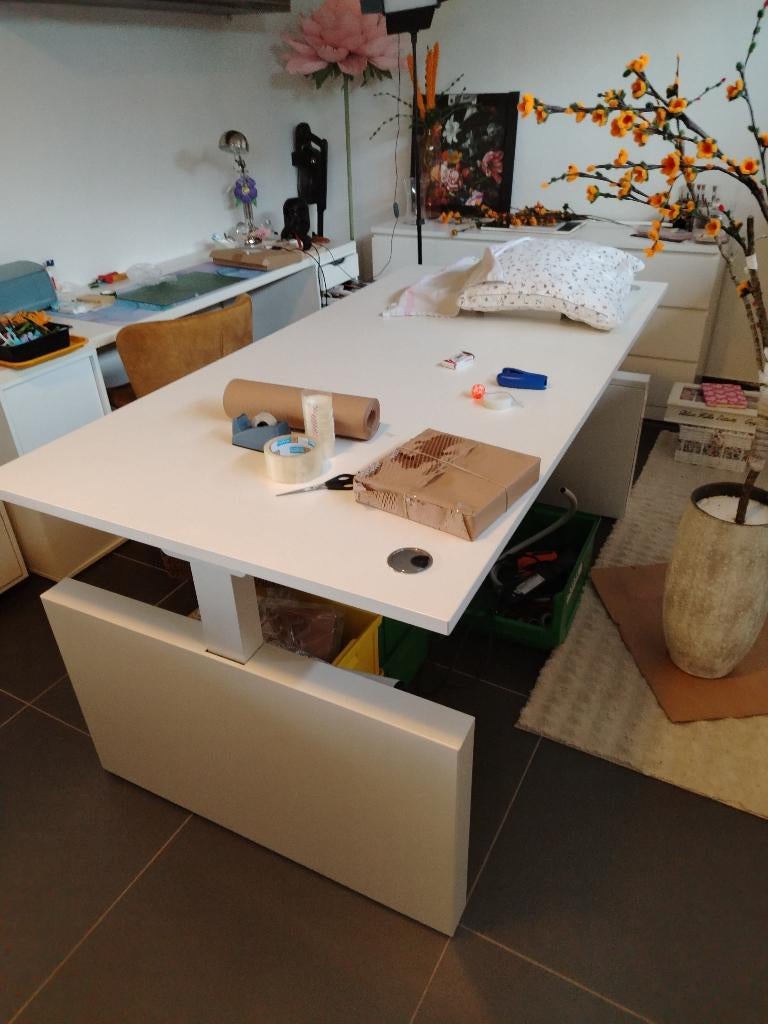 Werktafel in hoogte verstelbaar, Huis en Inrichting, Bureaus, Ophalen, In hoogte verstelbaar, Nieuw