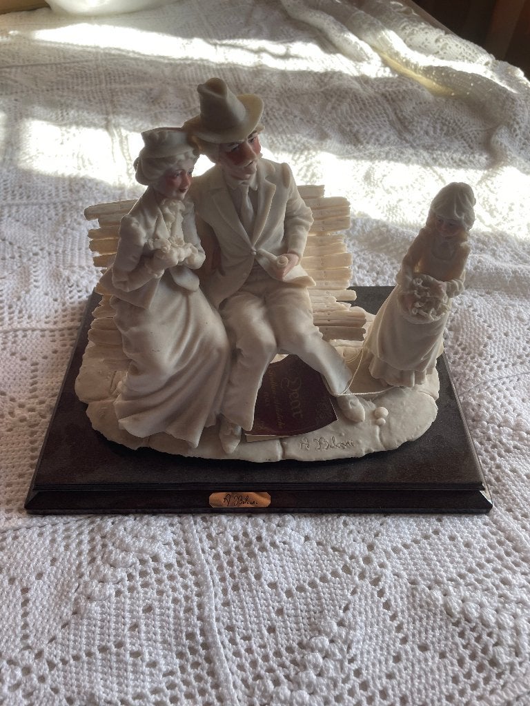 vintage sculptuur van A. Belcari  genaamd 'Dear', Antiek en Kunst, Ophalen