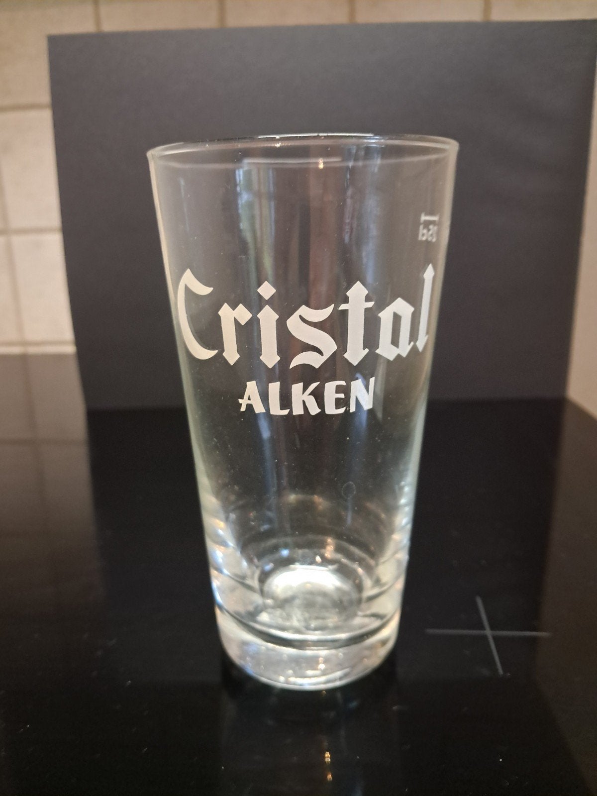 Mooi glas Cristal Alken, Verzamelen, Biermerken, Ophalen