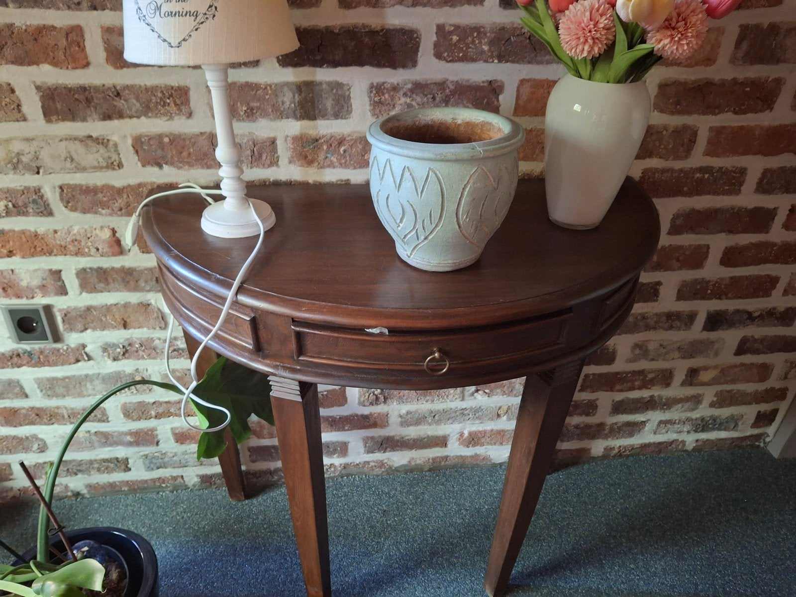 halfronde bijzettafel, Huis en Inrichting, Tafels | Sidetables, Ophalen