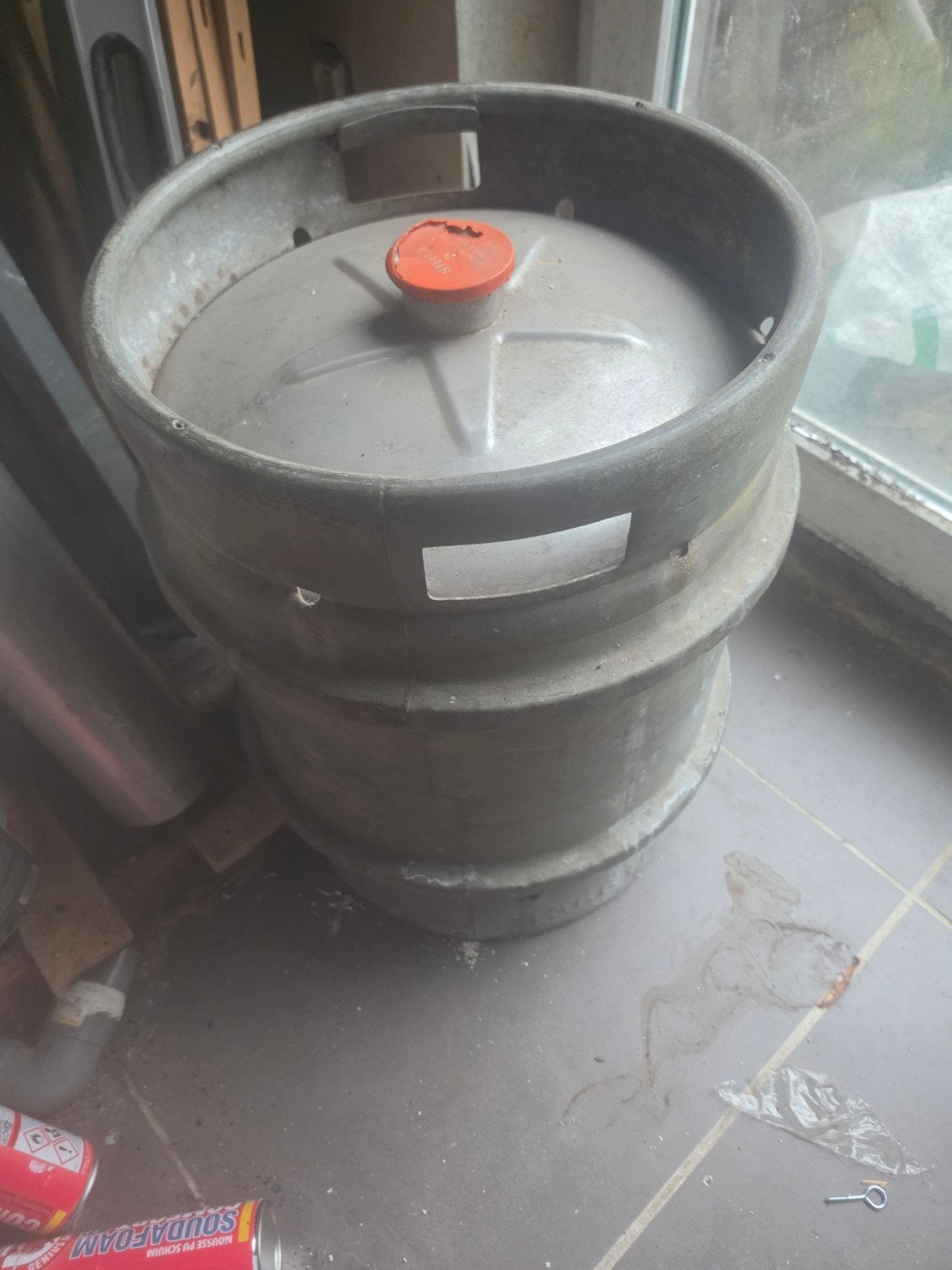 biervat 50l, Enlèvement