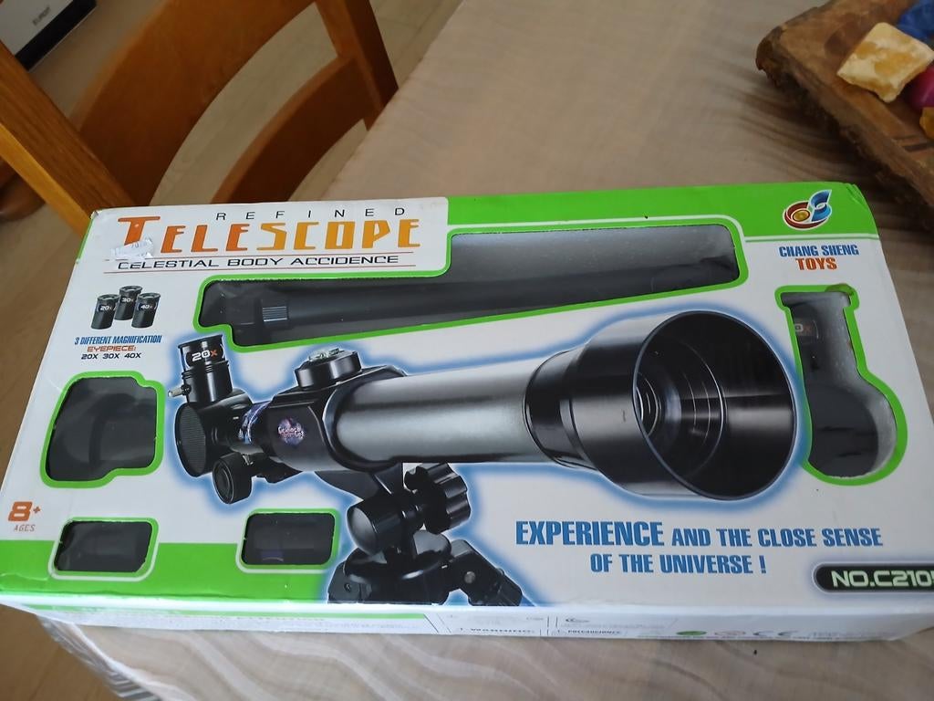 Telescoop kind, TV, Hi-fi & Vidéo, Matériel d'optique | Télescopes, Enlèvement