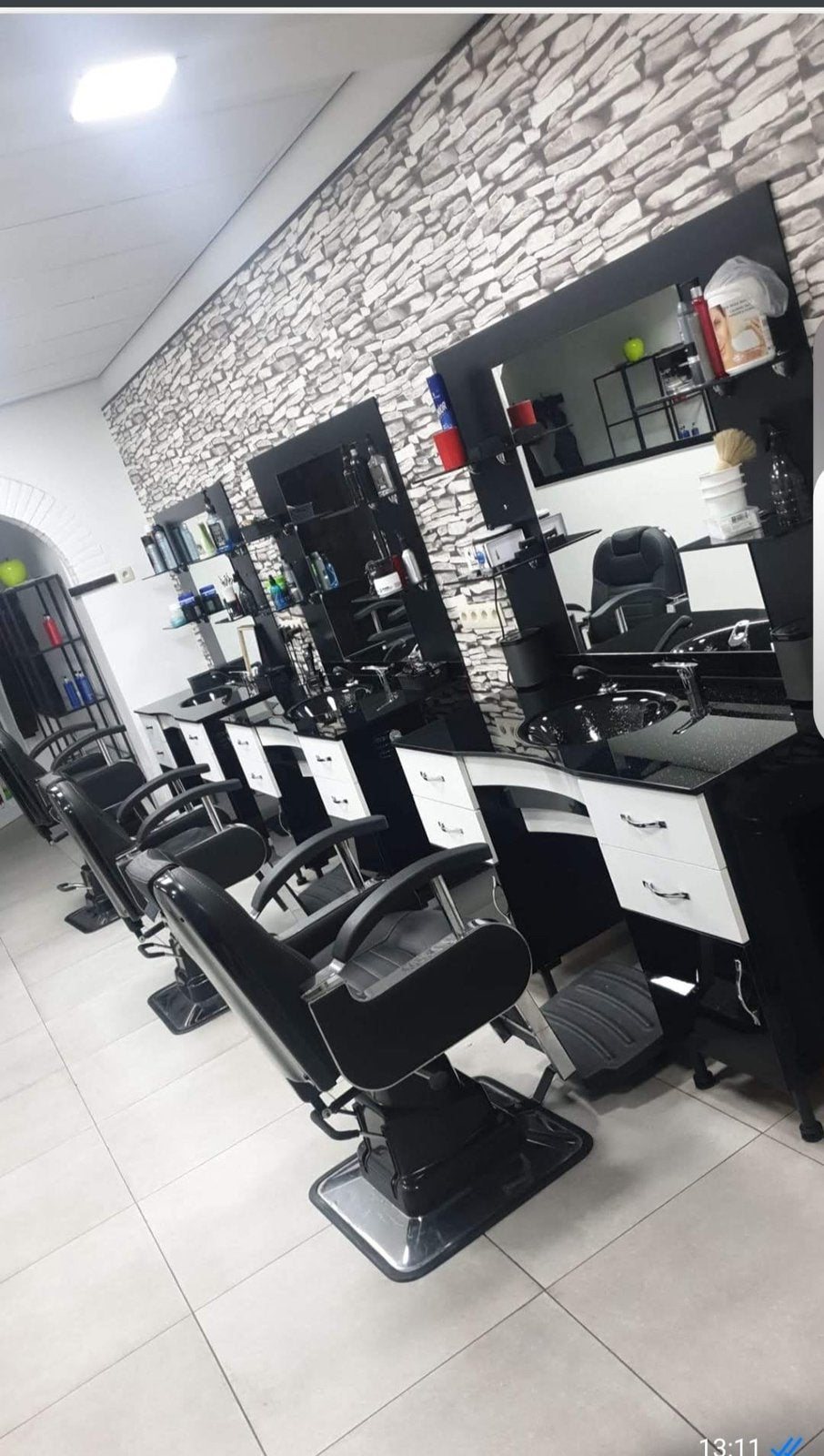 Barbershop kapaslon inrichting