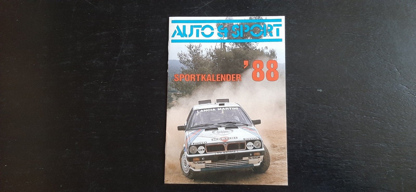 programma boekje  Sportkalender 1988, Ophalen of Verzenden, Nieuw