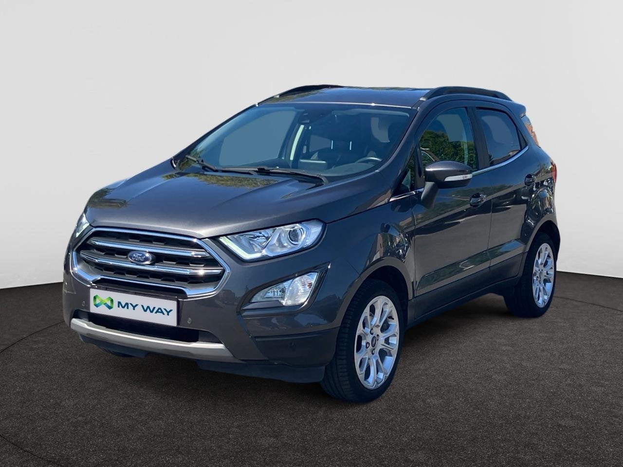 Ford Ecosport 1.0 EcoBoost 125pk 6V Titanium verw. zetels en, Argent ou Gris, Achat, Ecosport, Boîte manuelle