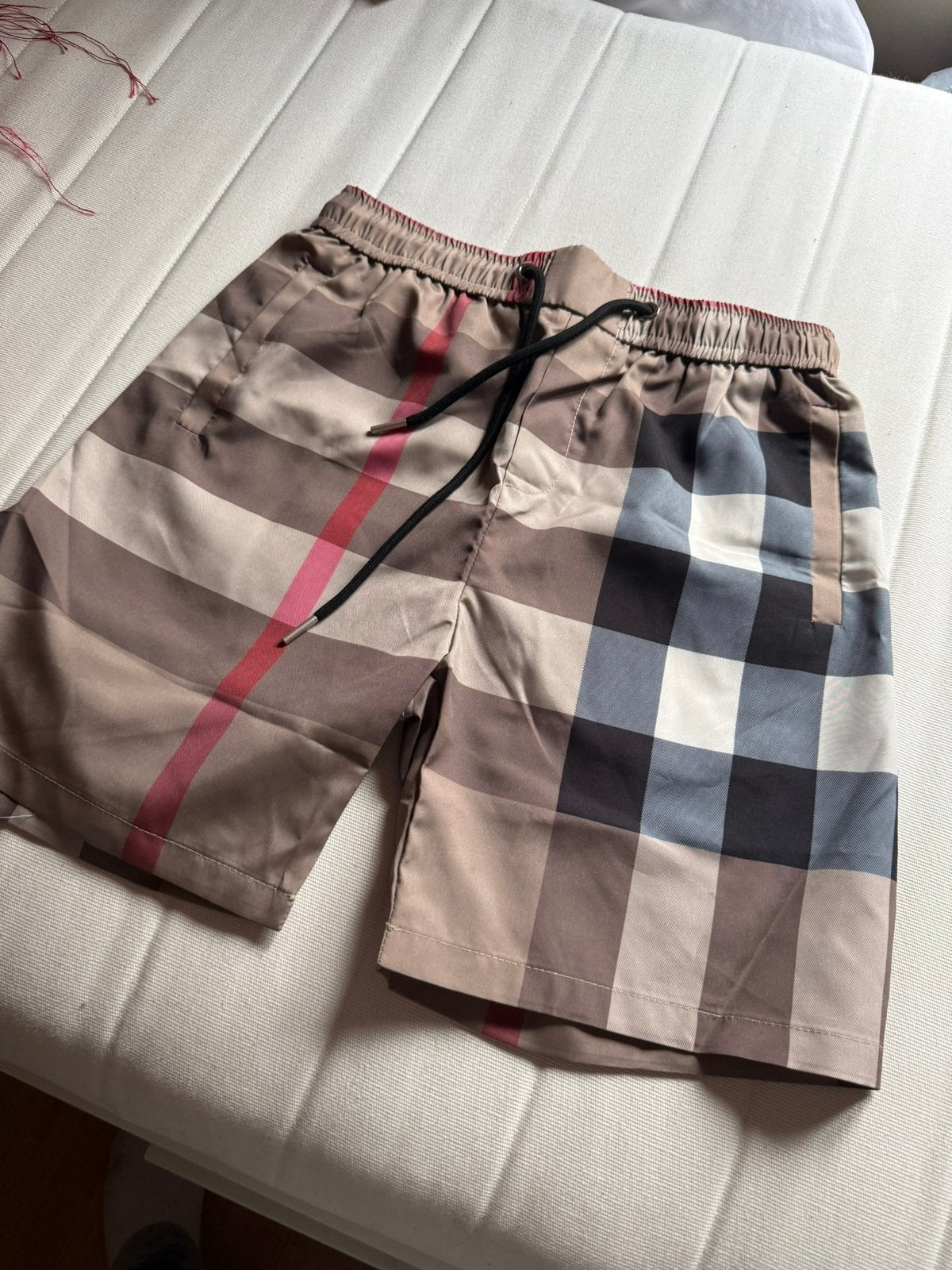 Short/Maillot Burberry Taille M, Enlèvement ou Envoi, Taille 48/50 (M), Beige, Short de bain