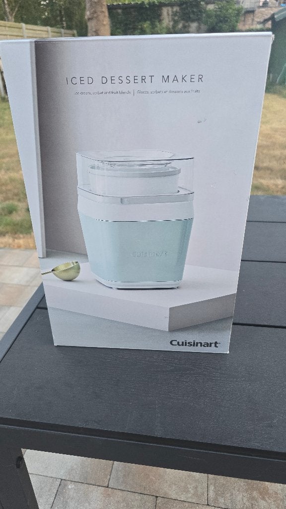 Cuisinart Ijs- & Sorbetmachine 1,4L ICE 31GE, Elektronische apparatuur, Ophalen, Nieuw