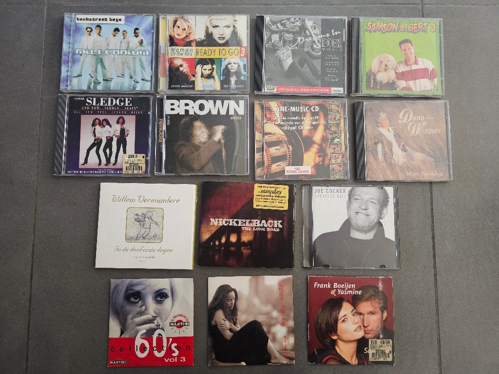 11 verschillende CD's en 3 singles, Ophalen of Verzenden, Gebruikt, Album