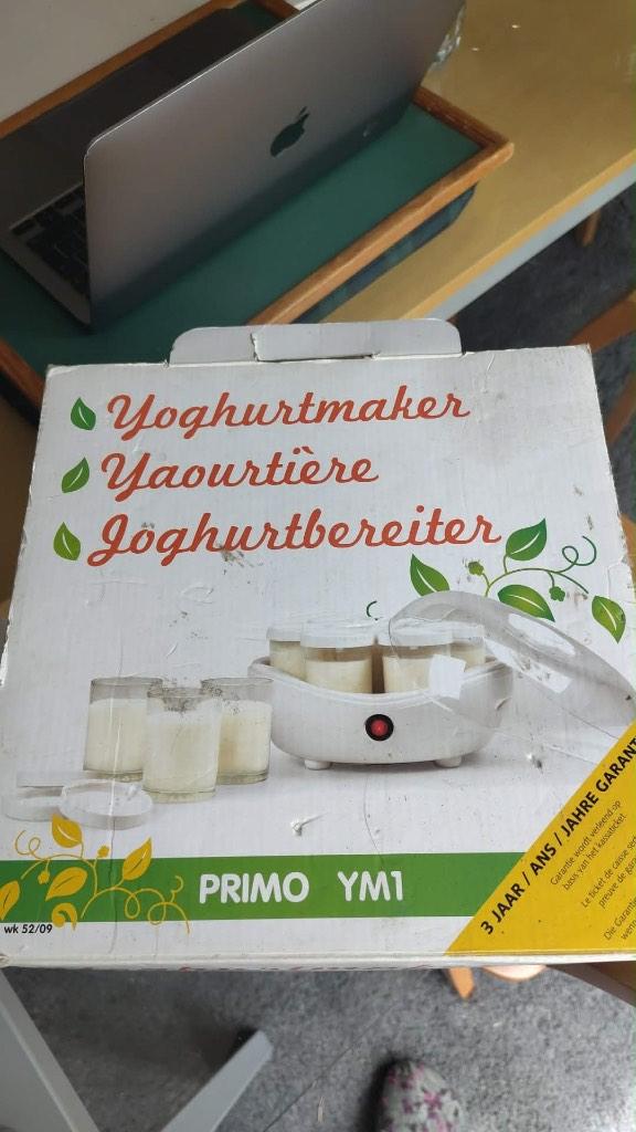 Yoghurtmaker, Ophalen, Kunststof, Wit, Overige merken