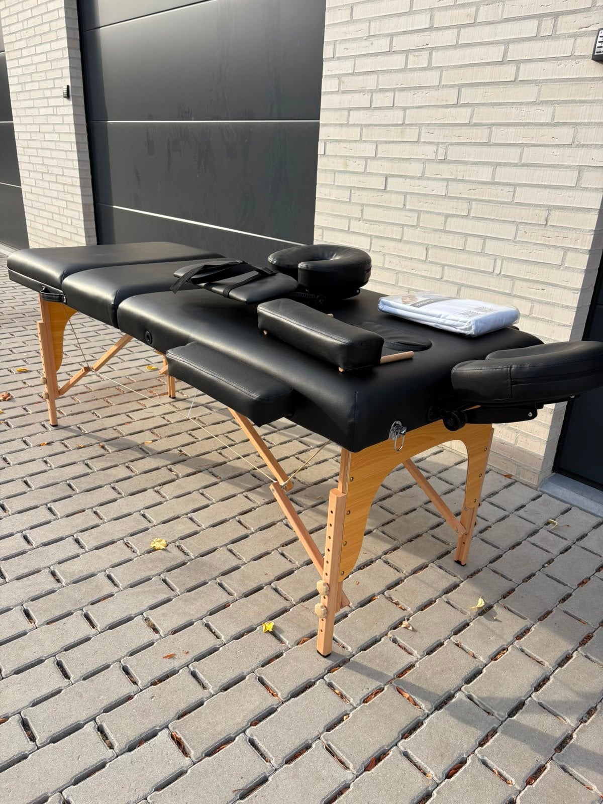 Professionele opvouwbare massagetafel – Nieuwe Complete set, Sport en Fitness, Massageproducten, Ophalen, Zo goed als nieuw