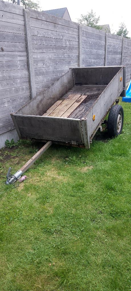 Aanhangwagen, Ophalen, Gebruikt