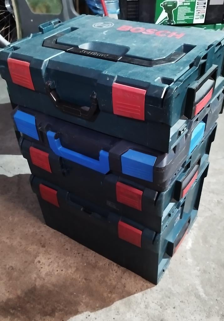 Bosch Prof 18V 14V met accu's opladers systainers, Doe-het-zelf en Bouw, Gereedschap | Boormachines, Ophalen of Verzenden