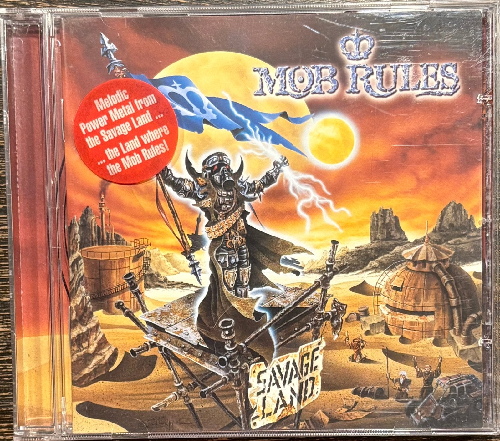MOB RULES - Savage Land, Cd's en Dvd's, Ophalen of Verzenden, Zo goed als nieuw