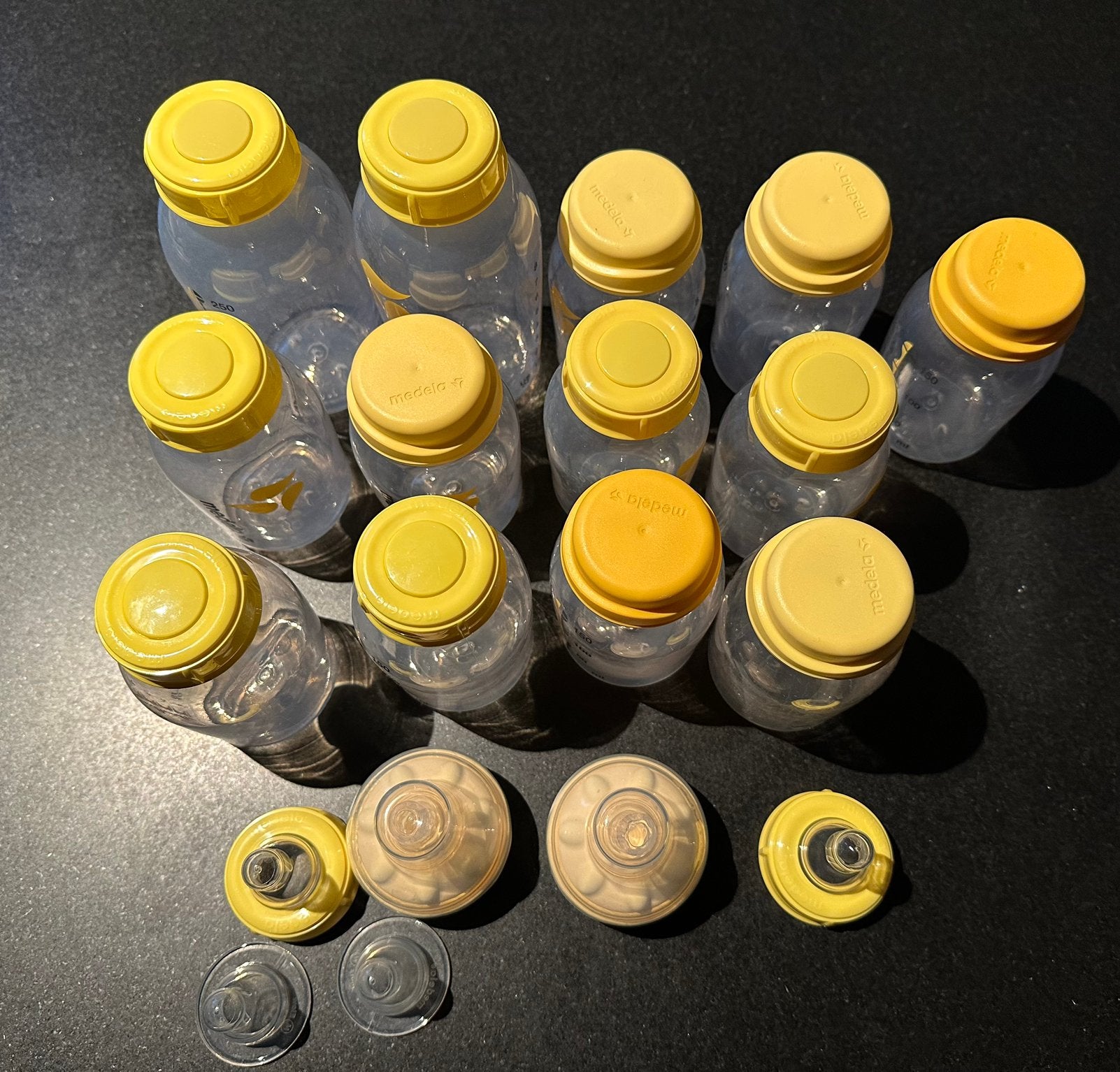 Collection de bouteilles Medela, Enlèvement, Comme neuf, Biberon, Medela