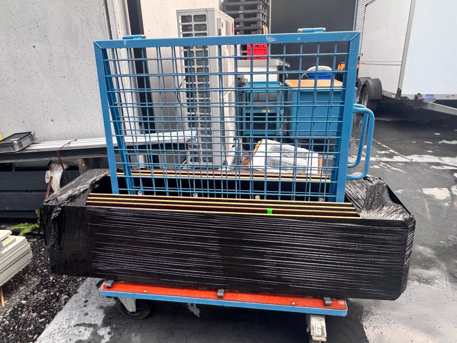 Magazijnkar/platenkar, Doe-het-zelf en Bouw, Ophalen, Gebruikt, Transportkar