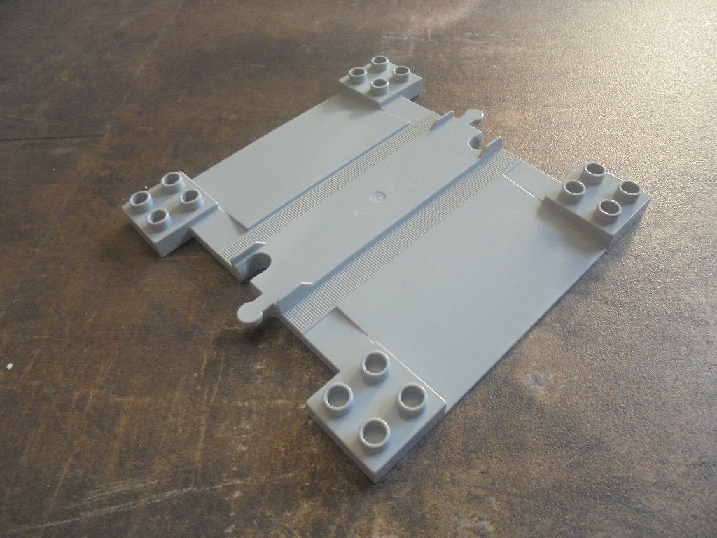 Lego Duplo Train Track Ramps for Car Crossing (zie foto's), Enlèvement ou Envoi, Utilisé, Briques en vrac, Duplo