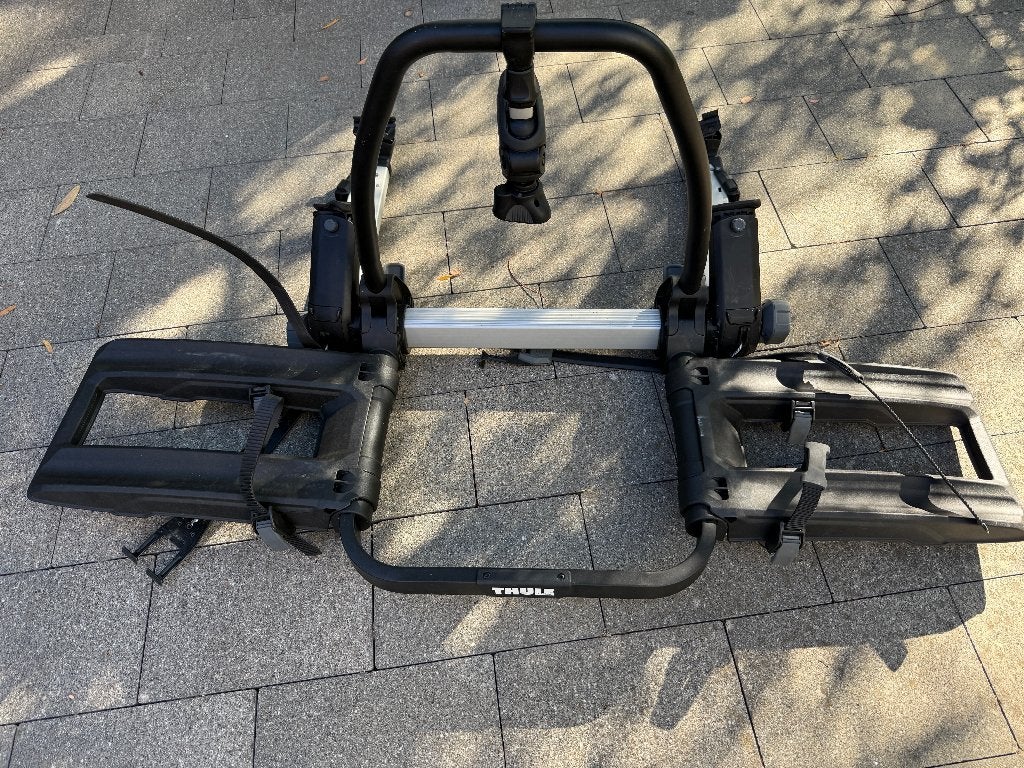 Thule fietsendrager Outway Platform 2, Auto diversen, Fietsendragers, Ophalen, 2 fietsen, Zo goed als nieuw, Achterklepdrager