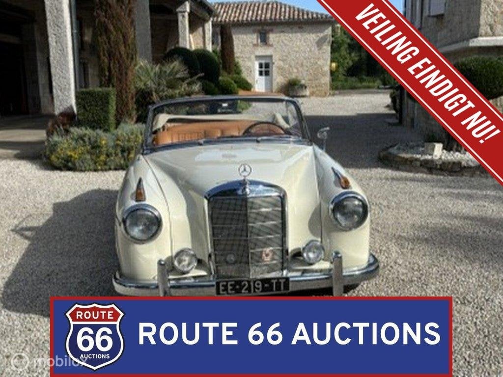 Mercedes-Benz 220 SE Cabriolet Ponton | 1960 | Route 66 Auct, Achat, Entreprise, Boîte manuelle, Autre carrosserie