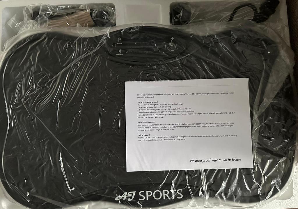 AJ-Sports Trilplaat - Trilplaat fitness, Sport en Fitness, Fitnessmaterialen, Zo goed als nieuw, Ophalen