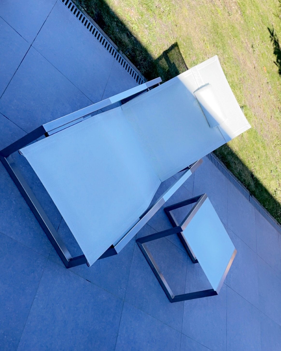 Chaise longue Royal Botania, Enlèvement, Comme neuf, Inox, Réglable
