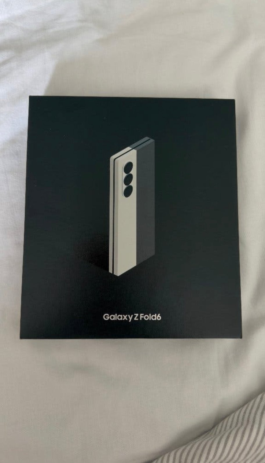 Samsung Galaxy Z Fold 6 1TB carbon edition, Telecommunicatie, Mobiele telefoons | Samsung, Ophalen, Zo goed als nieuw