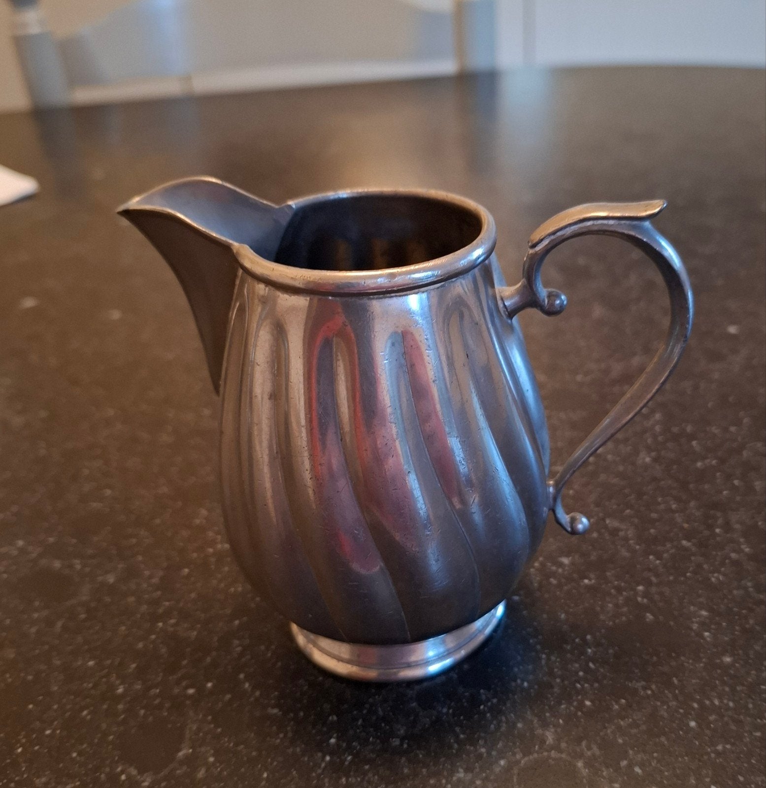Ancien petit pot à lait/crémier Eduard Hueck, Enlèvement ou Envoi, Argent