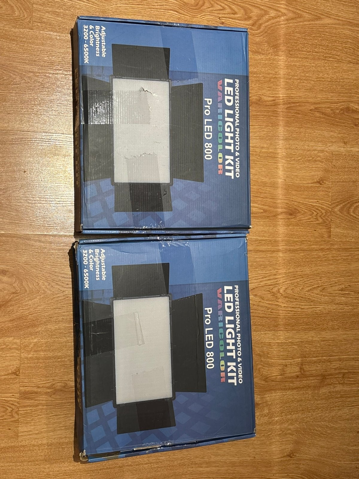 Kit de 2 lampes vidéo — Ensemble complet, Enlèvement ou Envoi, Comme neuf