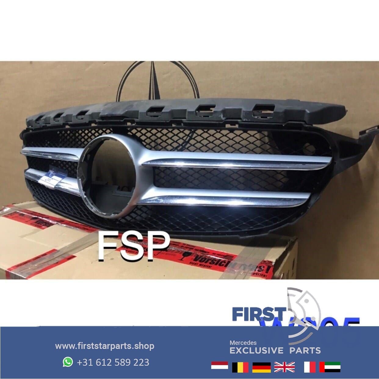 W205 C205 Avantgarde GRIL Mercedes CKlasse 205 2014-2020 GRI, Utilisé, -, -, Enlèvement ou Envoi