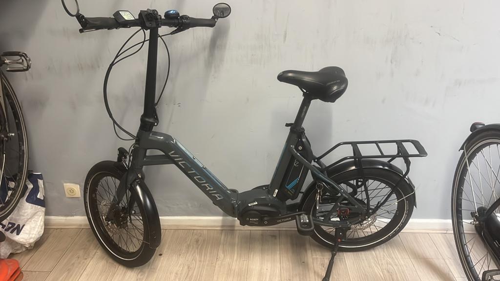 Victoria 7.3 E bike/vouwfiets, Fietsen en Brommers, Elektrische fietsen, Zo goed als nieuw, Minder dan 47 cm, 50 km per accu of meer