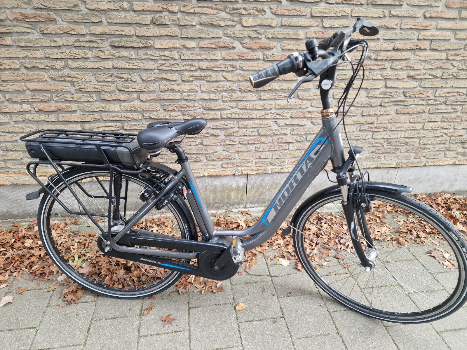 elektrische fiets norta, Ophalen