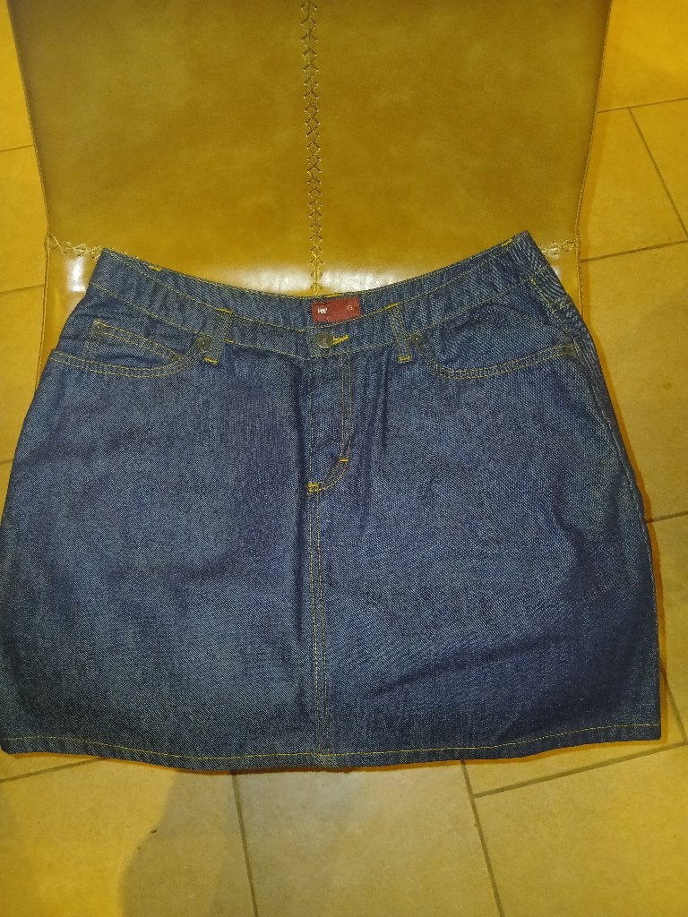jeansrokje maat 40 H&M, Kleding | Dames, Rokken, Maat 38/40 (M), H&M, Blauw, Ophalen of Verzenden
