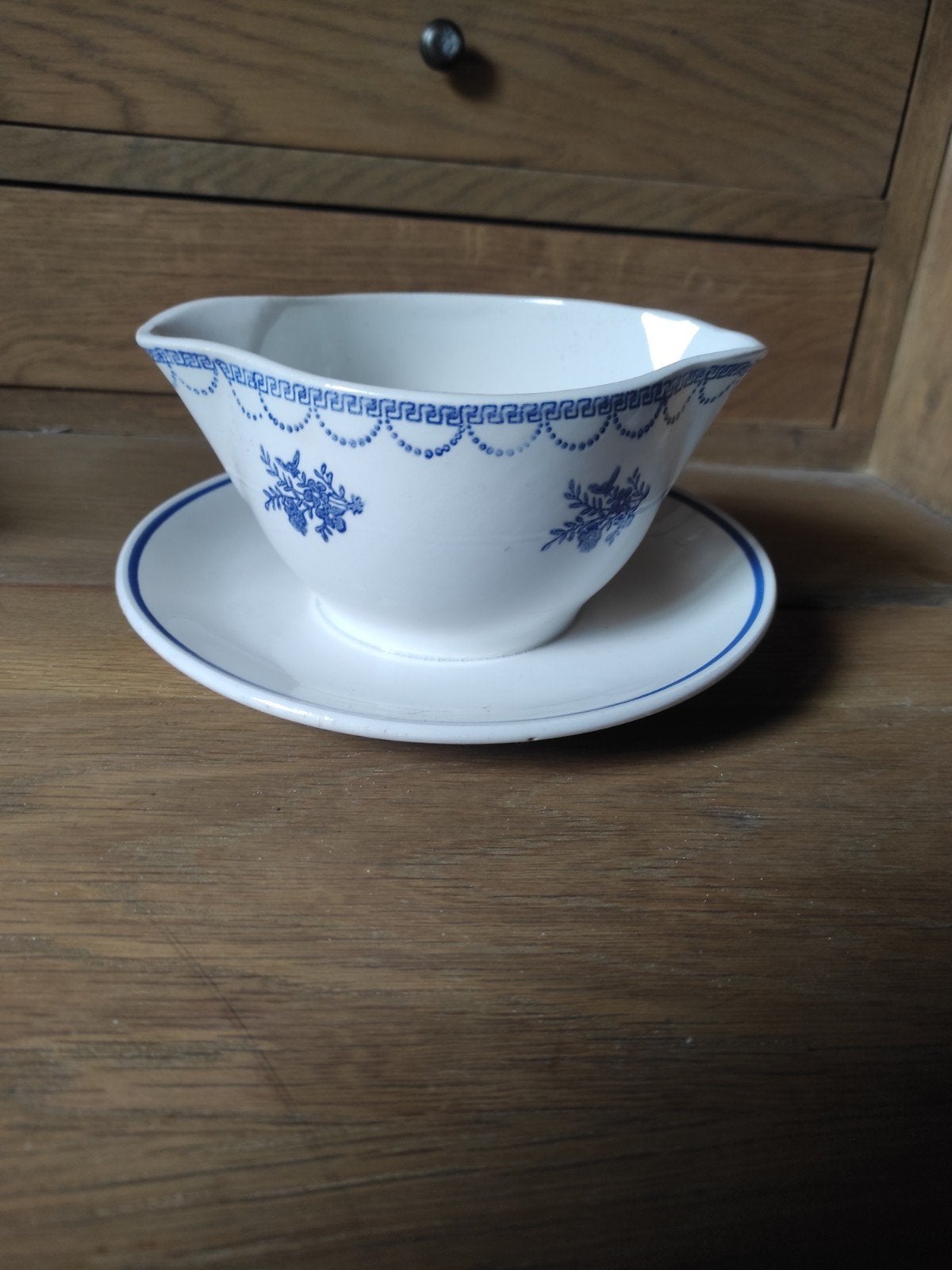 Prachtige vintage Franse sauskom – Céranord Saint-Amand, Ophalen of Verzenden