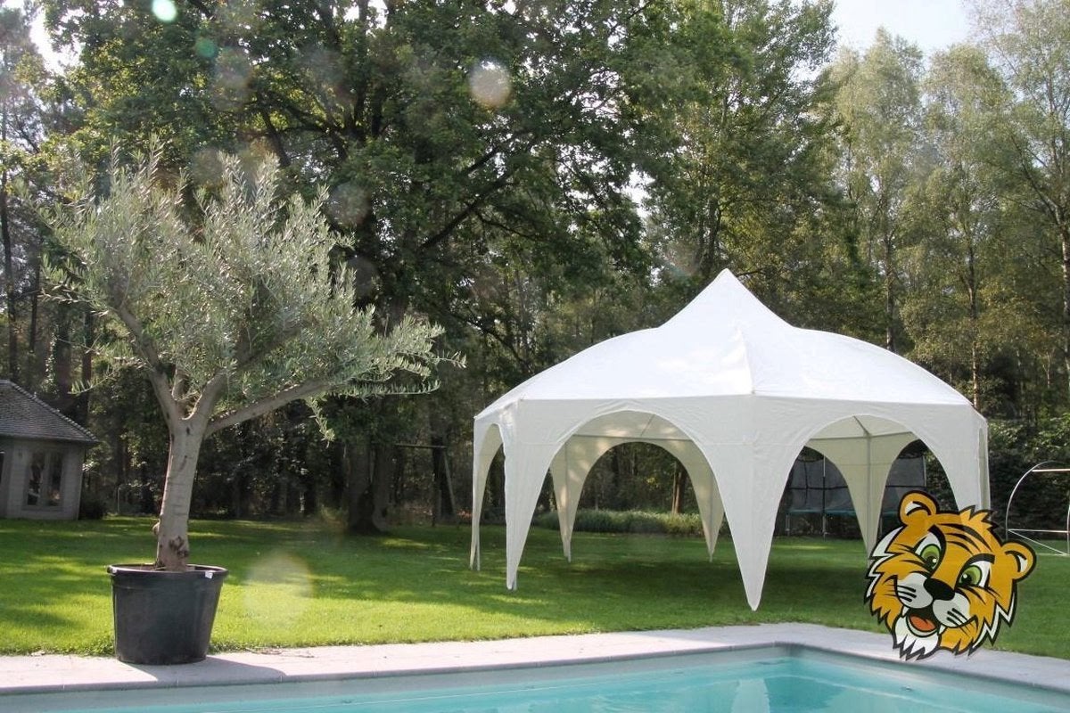Pagodetent 6x6, Tuin en Terras, Partytenten, Ophalen, Zo goed als nieuw, Pagodetent