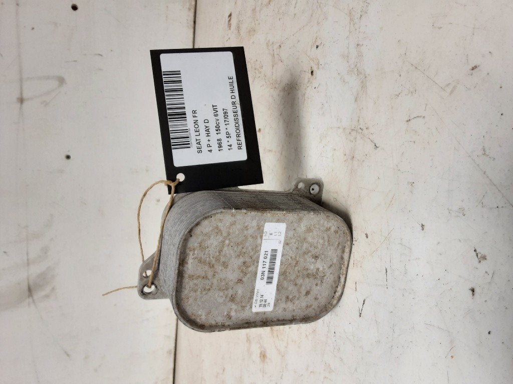 OLIEKOELER Seat Leon (5FB) (01-2012/06-2020) (03N117021), Auto-onderdelen, Airco en Verwarming, Seat, Gebruikt