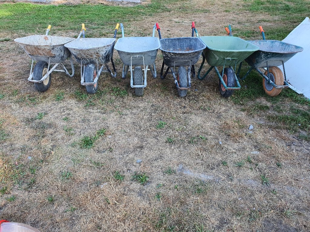 LOT Kruiwagen hummer & vabor voor tuin of bouw, Ophalen, Zo goed als nieuw, Handmatig, Opvouwbaar