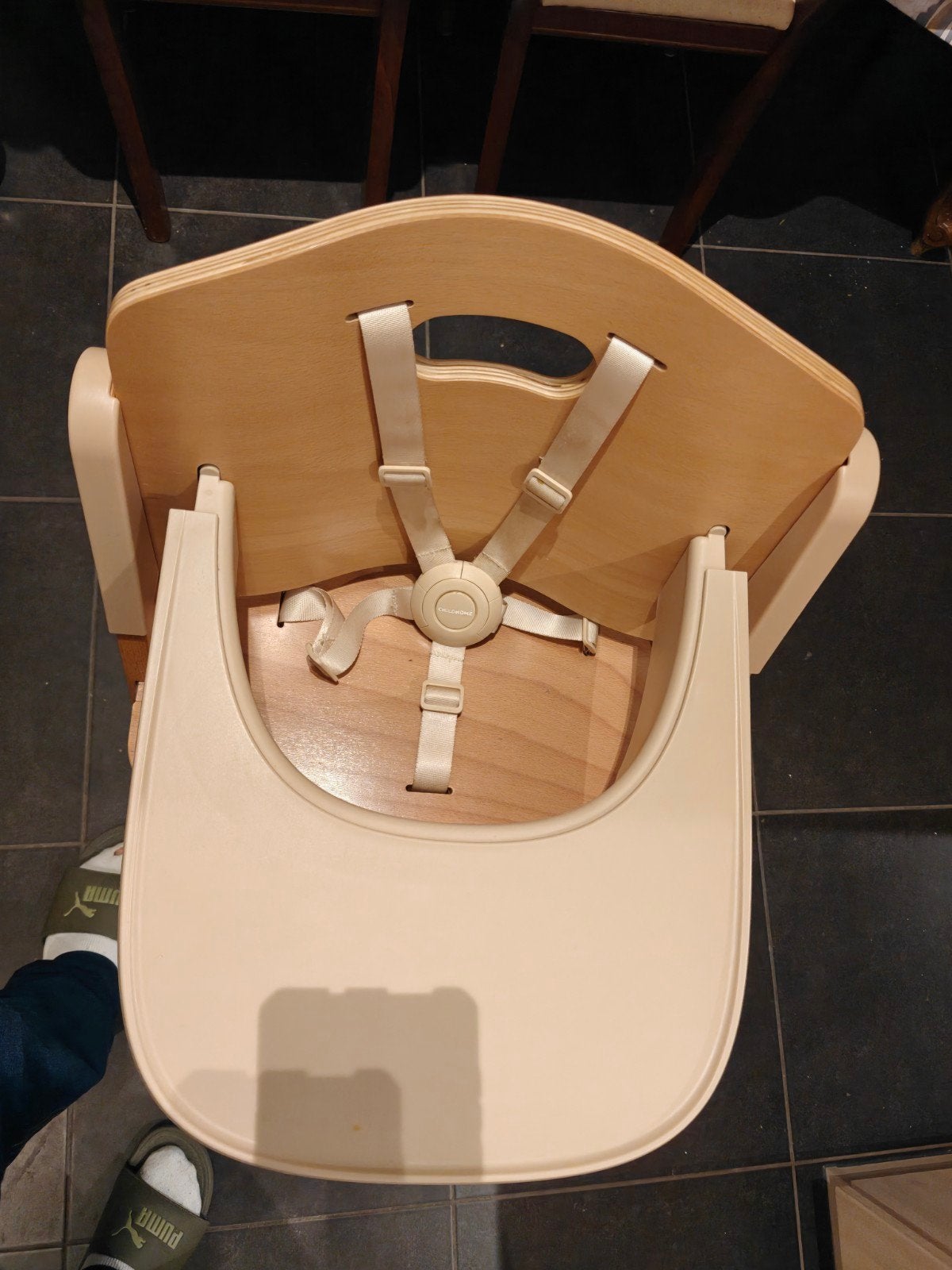 chaise pour bébé, Enlèvement
