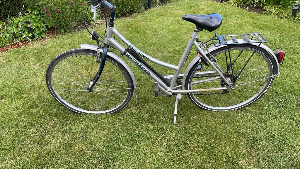 Dames fiets kettler -alu-rad, Velgrem, Ophalen, Overige merken, Minder dan 10 versnellingen