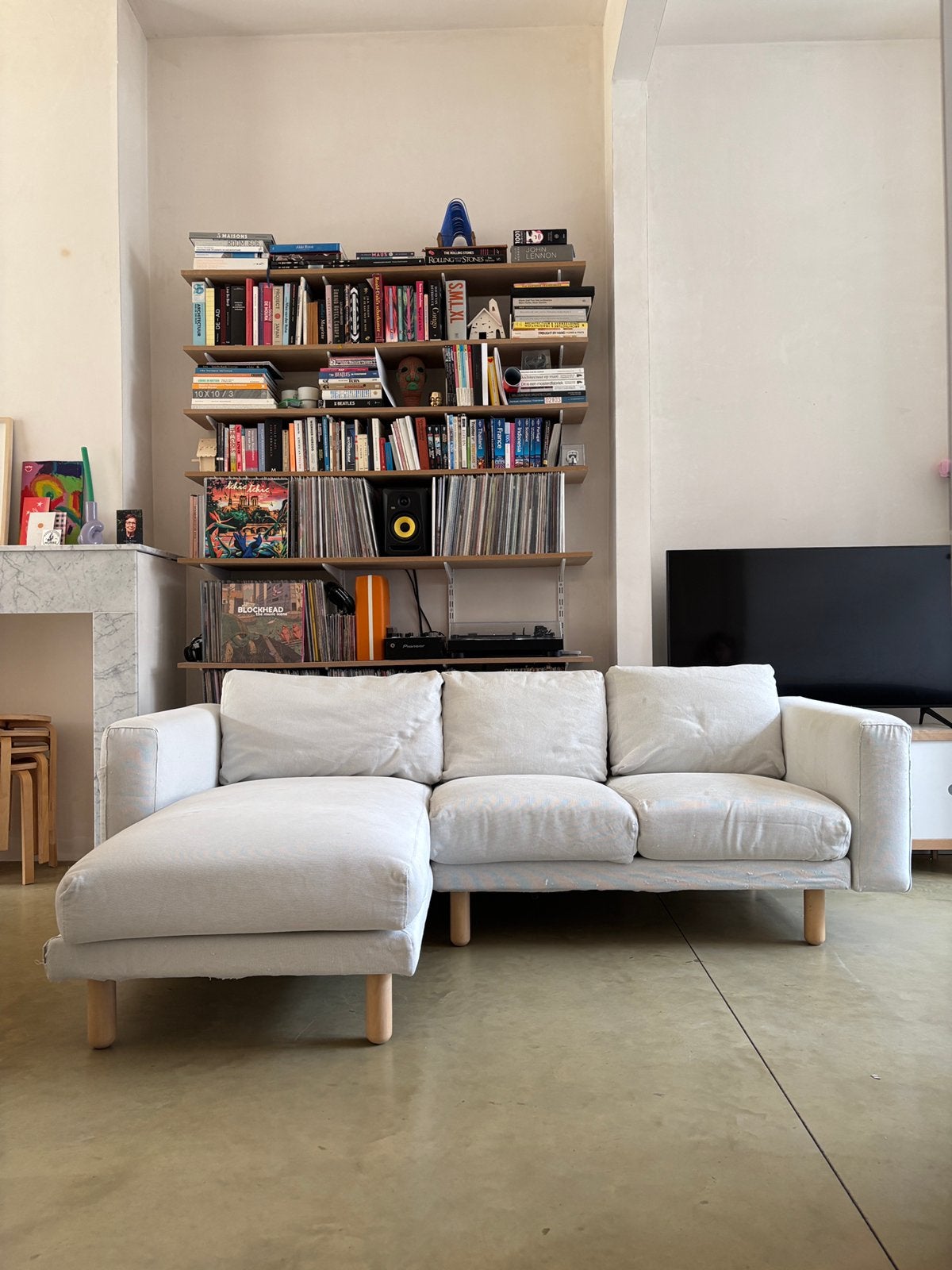 Ikea Norsborg zetel, Huis en Inrichting, Ophalen, Gebruikt, Driepersoons, 75 tot 100 cm