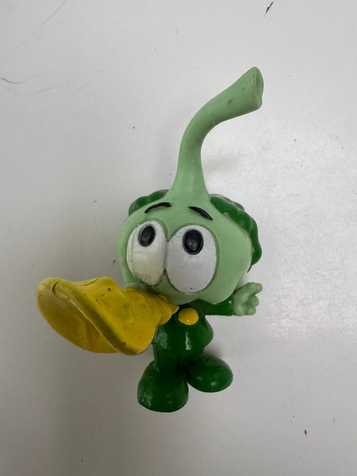 Miniatuur figuur Snorkels - Tooter met toeter / schelp, Verzamelen, Ophalen, Gebruikt