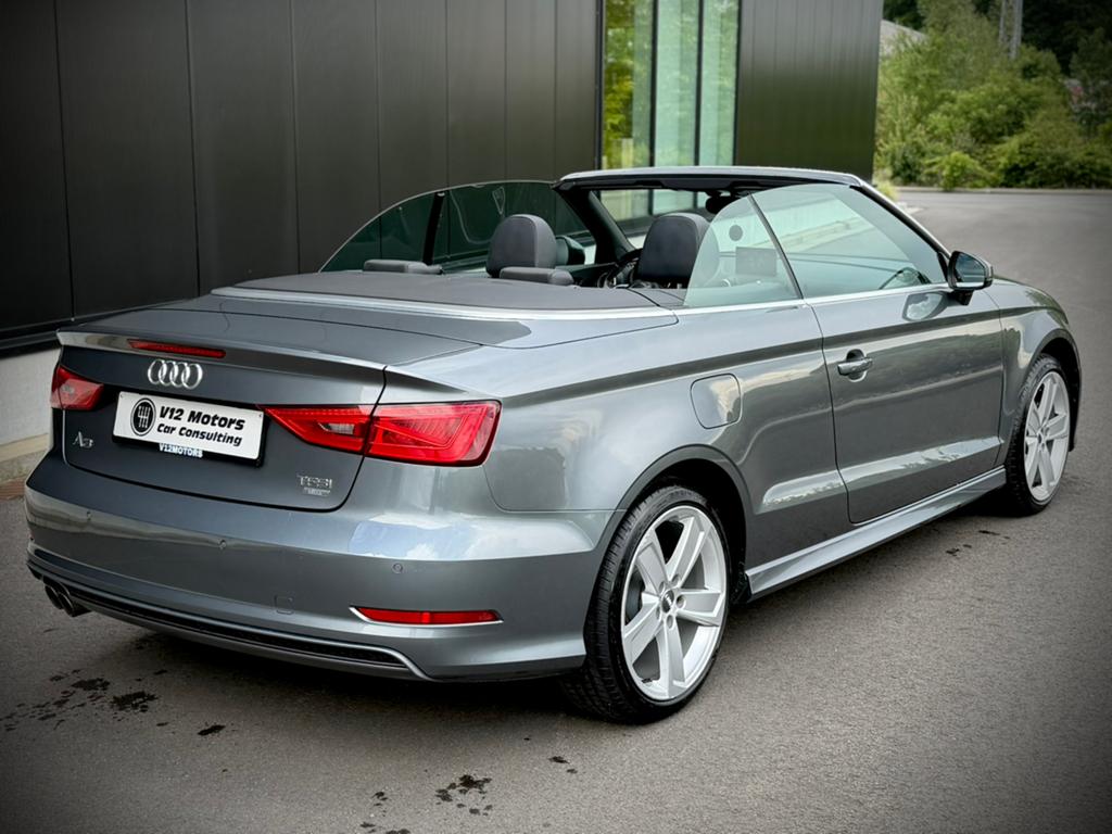 AUDI A3 1.4 TSFI S-LINE CABRIOLET, Cuir, Argent ou Gris, Achat, Entreprise