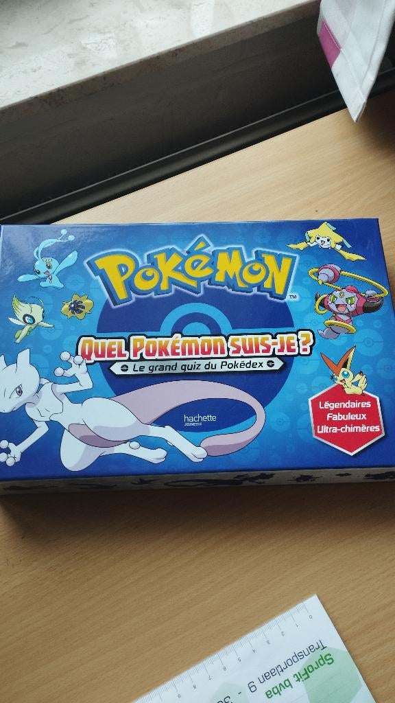 Pokémon, welke Pokémon ben ik? Hachette Jeunesse spel, Hobby en Vrije tijd, Ophalen of Verzenden, Nieuw