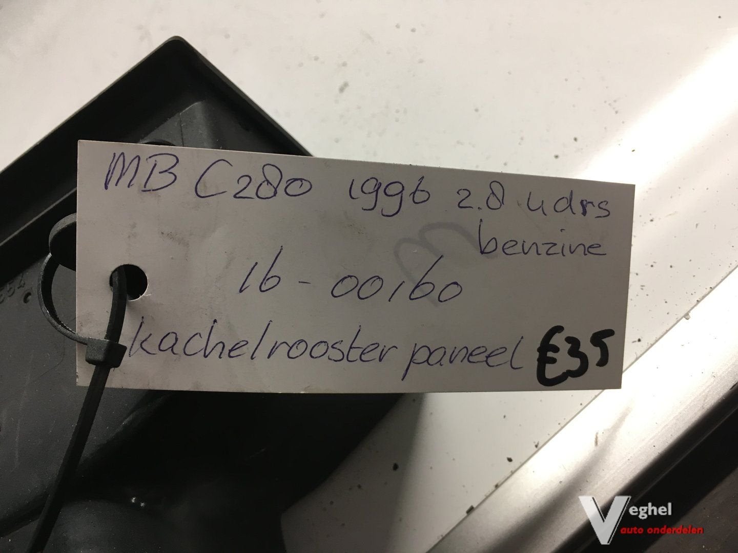 Mercedes C 280 1996  wagennr 1600160  Luchtrooster, Gebruikt, -, -, Ophalen of Verzenden