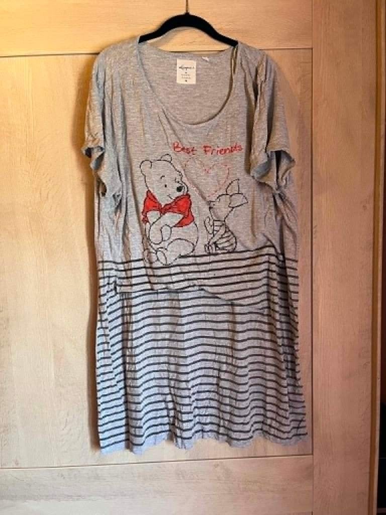 slaapkleed grijs poeh xl, Vêtements | Femmes, Grandes tailles, Enlèvement ou Envoi, Porté, Gris