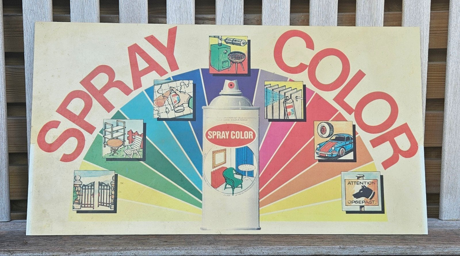 hardboard Spray Color, Ophalen