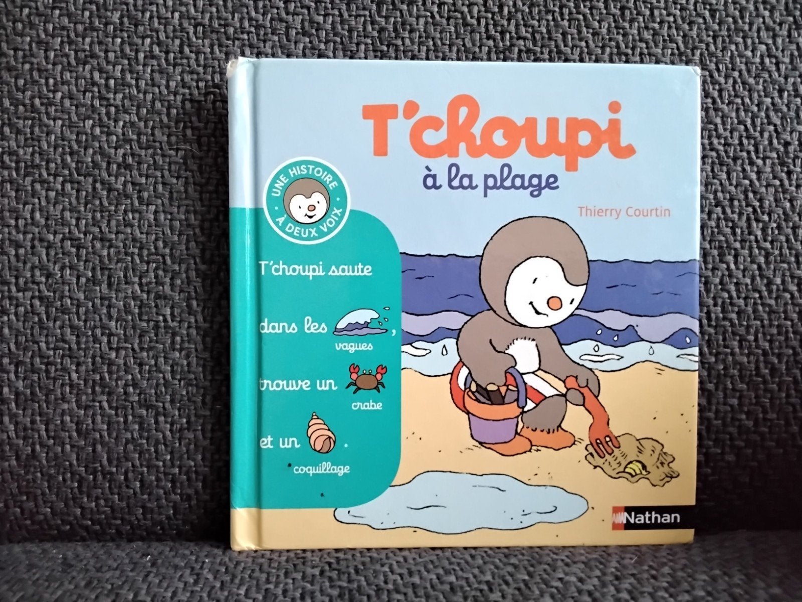 t’choupi à la plage, Boeken, Ophalen