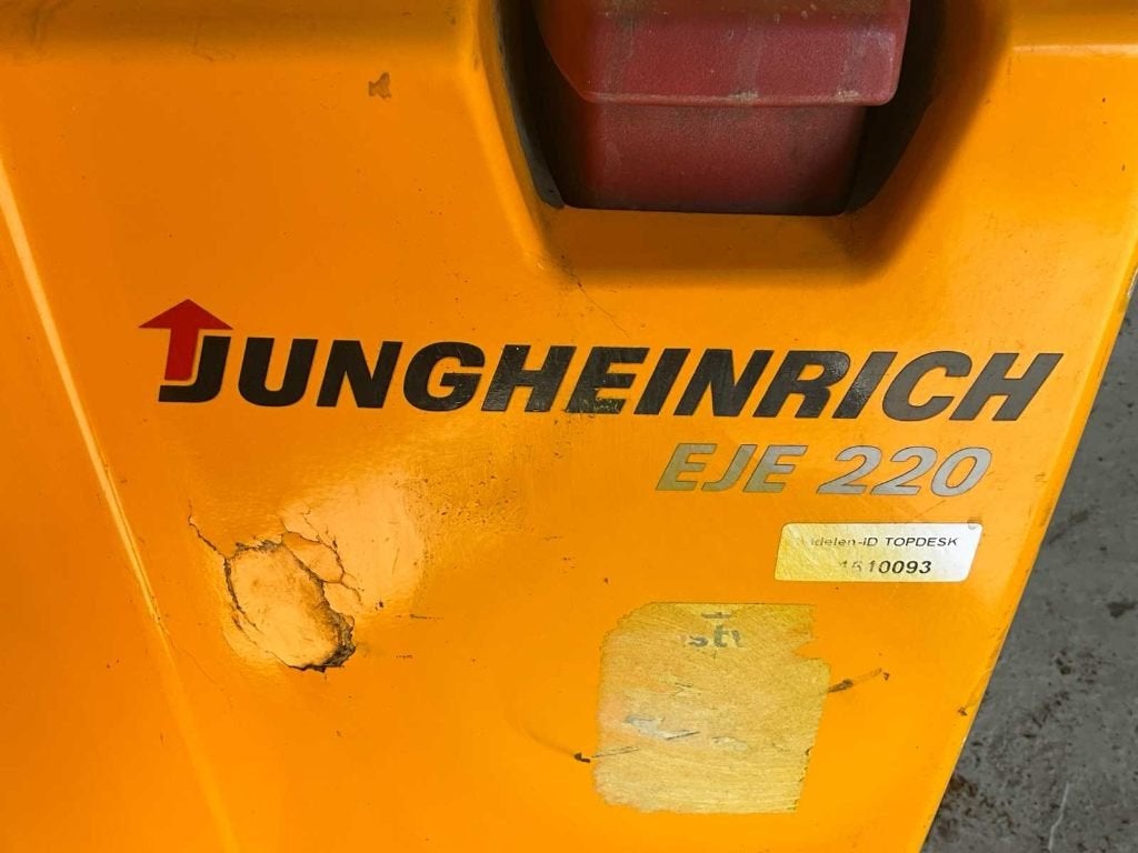 elektrische transpallet, Ophalen